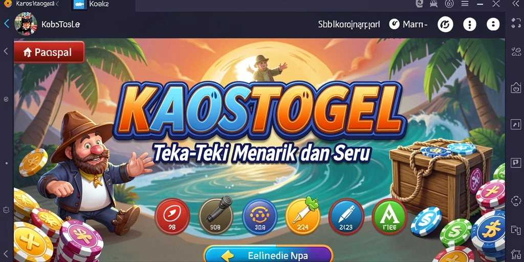 Tampilan gameplay seru KAOSTOGEL yang penuh tantangan.