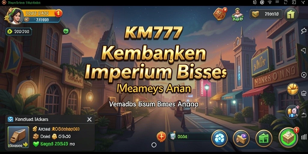 Screenshot gameplay Tycoon yang menampilkan strategi bisnis dan pengelolaan.