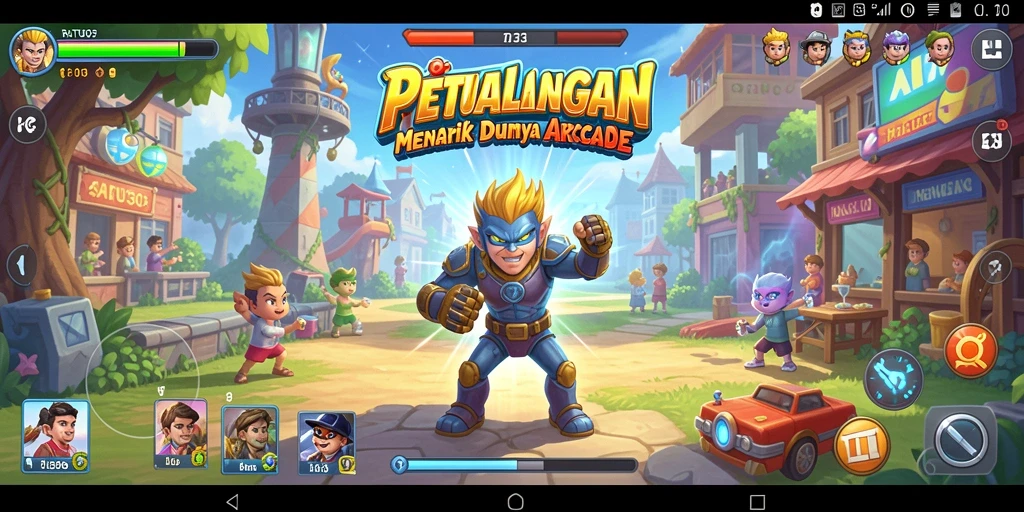 Tampilan gameplay menarik dari RATU303 dalam genre Arcade.