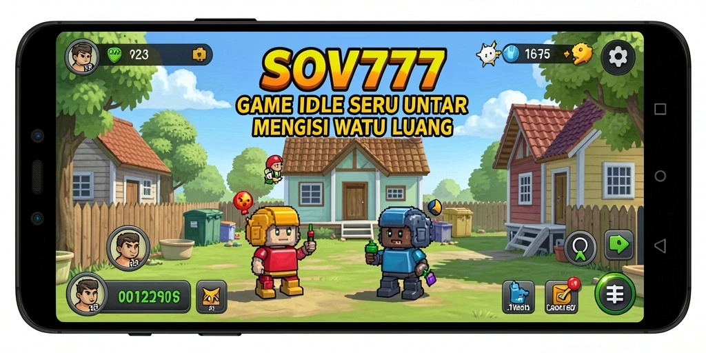 Screenshot tampilan gameplay SOV777 yang menampilkan keseruan bermain Idle.